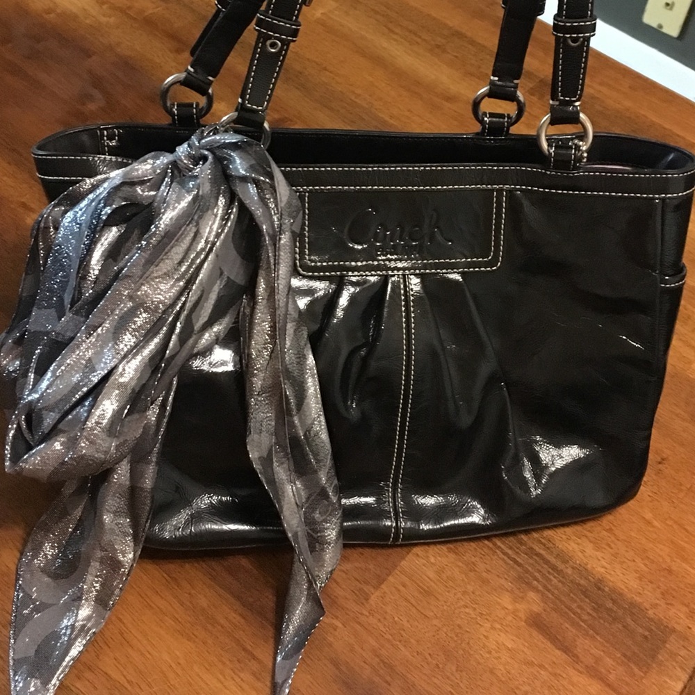 Authentic COACH Patent Leather Purse